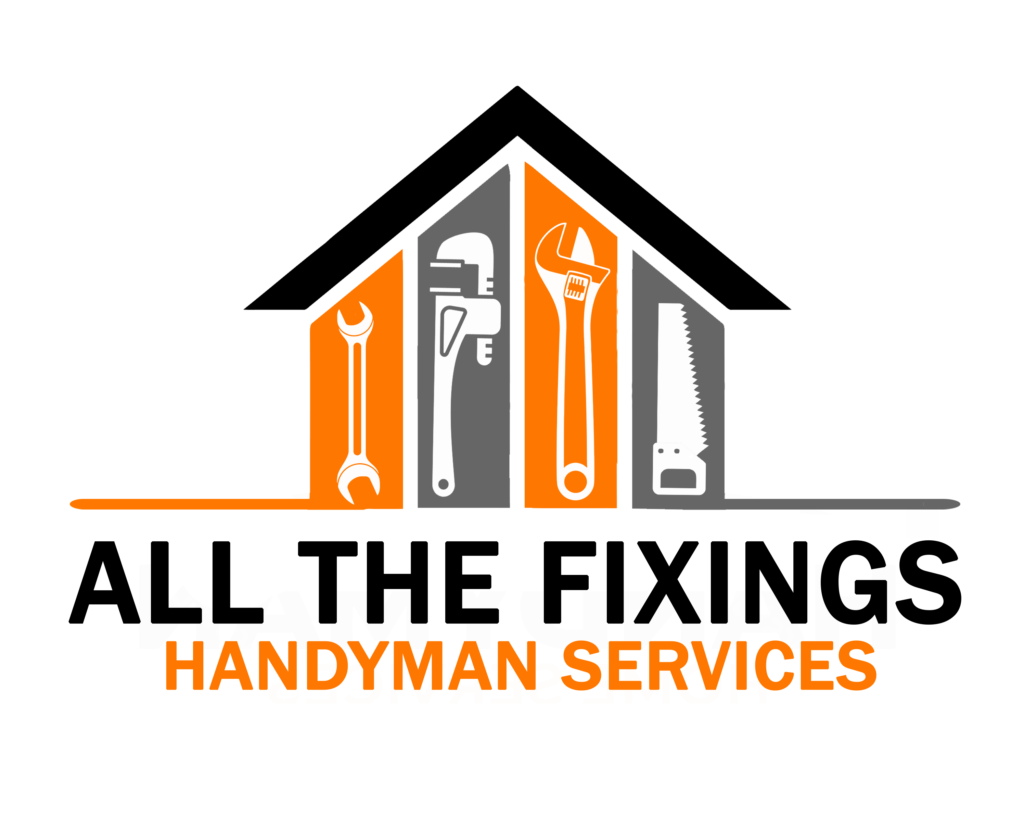 house icon logo in orange and black