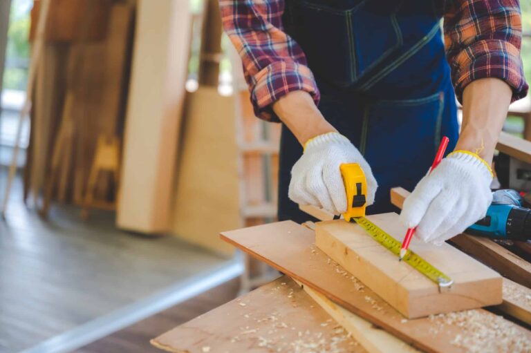 carpenter working in carpenter and tool